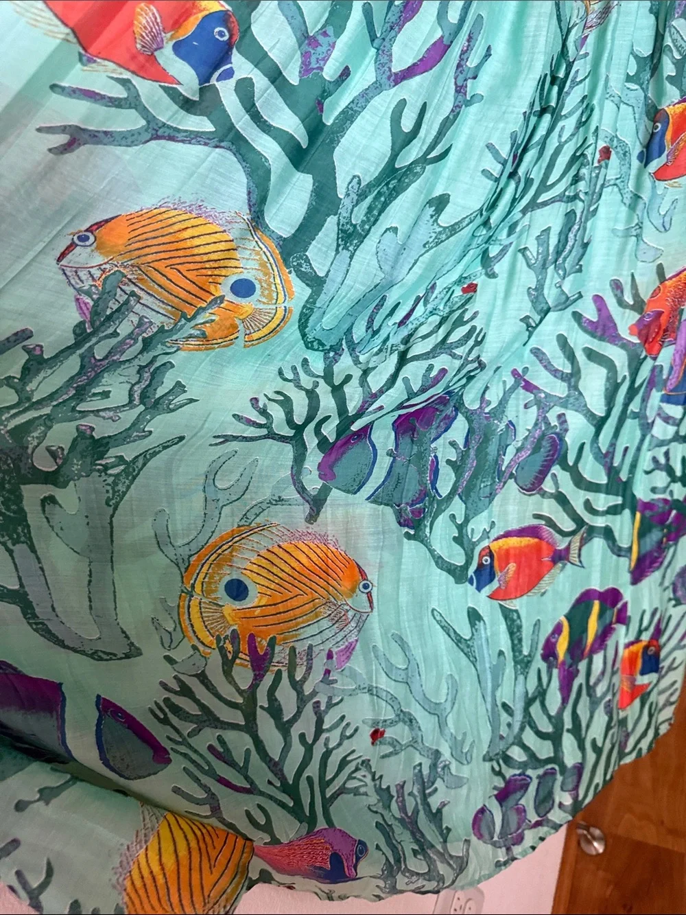 Aratta under the sea maxi size Medium Dress - Picture 6 of 9